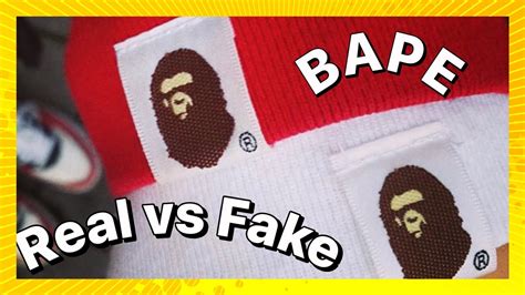 bape bag real vs fake|how to legit check bapestas.